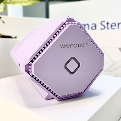 เครื่องฟอกอากาศในรถยนต์ 3W แบตเตอรี่ 4800mAh ระดับเสียงรบกวน 27dB