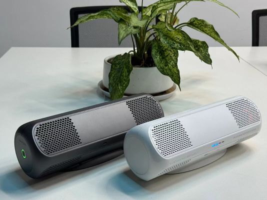 30-100 ตารางเมตร ครอบคลุม เครื่องล้างอากาศพลาสมา 12 วอท ที่เงียบมาก