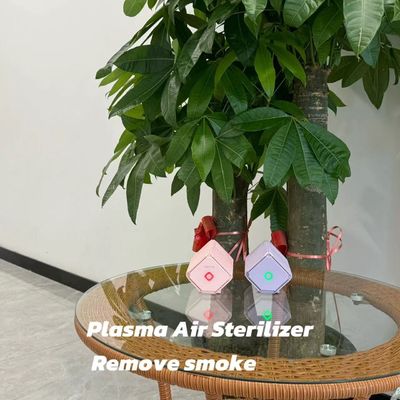 99.9% อัตราการฆ่าเชื้อ พลาสมาเย็น เครื่องฆ่าเชื้ออากาศพกพา ด้วยแบตเตอรี่ขนาดใหญ่ 4800mah