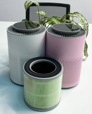 เครื่องทําความสะอาดอากาศควันแบบพกพา 6 วัตต์ พร้อมเครื่องควบคุมอิเล็กทรอนิกส์สําหรับสภาพแวดล้อมที่ไม่ควัน