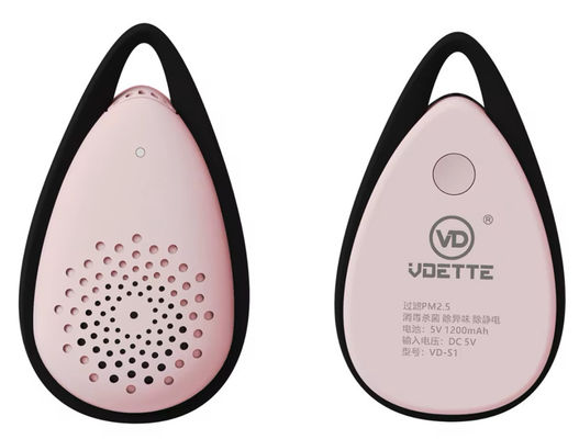คู่มือการใช้งานรวม VDETTE NC01 เครื่องทําความสะอาดอากาศที่ใส่ได้สําหรับการฆ่าเชื้อที่ปลอดภัยและมีประสิทธิภาพ