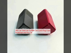 เครื่องทําความสะอาดอากาศรถยนต์ 3W เครื่องปรับปรุงไฟฟ้า